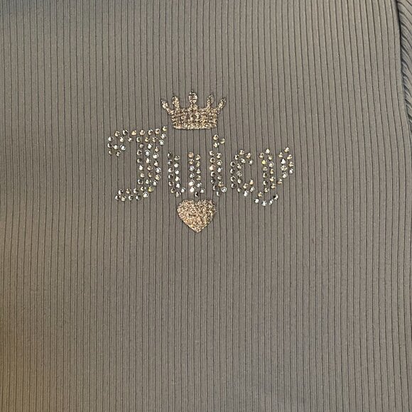 Juicy Couture, S, Cropped Henley Tee. - Picture 4 of 7